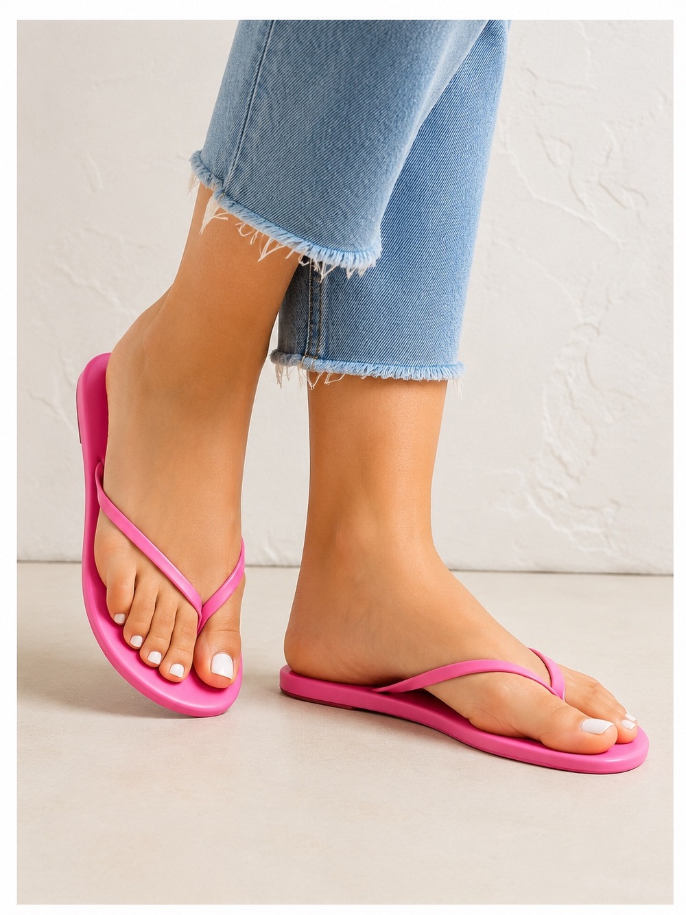 Shade & Shore Women’s Cali Pink Flip Flop Sandals Size 9 NWT
